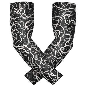 Manchons de compression élastiques personnalisés par sublimation pour hommes, pour le basketball, l'entraînement, la compétition et le fitness - Product Image 1