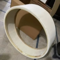 High Quality Sheepskin Drum Head Handmade Customized Size Professional Hand Percussion Musical Instrument Accessory