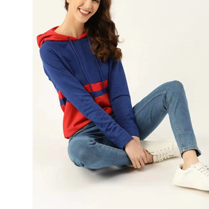 Customized Unisex Hoodie <b>Women's</b> Solid Color <b>Long</b> Sleeve Sport Gym Drop Shoulder <b>Hoodies</b> <b>For</b> <b>Woman</b> - Product Image 4