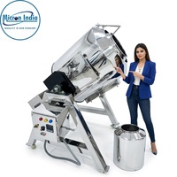 Micron India Machine de Revêtement Rotative Automatique en Acier Inoxydable GPL Haute Efficacité Écologique Économie d'Énergie pour Papier, Bois et Arachides