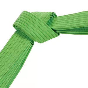 Ceinture de BJJ de haute qualité en coton, tissage robuste, pour l'entraînement, logo personnalisé, accessoires d'arts martiaux - Product Image 2