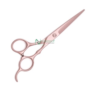 Tijeras de Peluquería Profesionales con Mango Grabado de Dragón Dorado, Acero Inoxidable Japonés, Tipo Recto Afilado, Plegables, para Diestros - Product Image 3