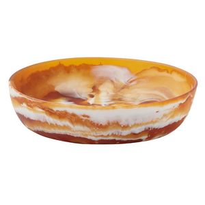 Bol rond en résine époxy fait main et personnalisé - Bols décoratifs pour servir des fruits, des collations et des bonbons - Product Image 4