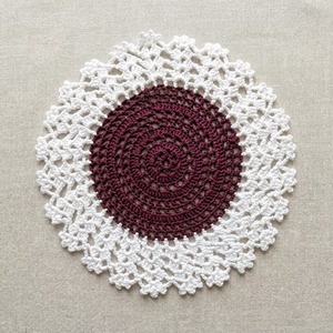 Premium Dual Color Macrame Placemats for Restaurant Cafe Dining and Kitchen Table Decoration Or Side Table Decorative <b>Mat</b> - Product Image 6