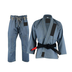 Professional Brazilian Jiu Jitsu Uniform Standard & Custom Sizes A0 to A6 100% Cotton Perl Weave 450gsm Comfortable Kimono Gi - Product Image 4