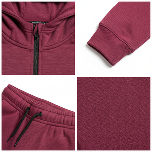 Custom Logo Men <b>Zip</b> <b>Up</b> Hoodie Tracksuit Set Cotton Sweat Suit OEM ODM Unisex Jogger Set Wholesale Sportswear Manufacturer - Product Image 5