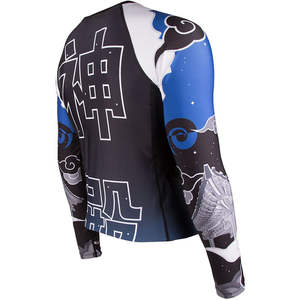 Prix d'usine Rashguard BJJ sublimé à manches longues pour homme, vêtements de combat d'arts martiaux, vêtements de compression pour lutte et grappling - Product Image 6