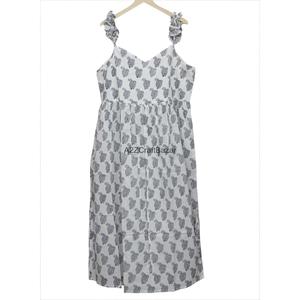 Casual V-neck Sleeveless Midi <b>Dress</b> With Paisley Print <b>Elastic</b> Waist Loose Fit Cotton Cotton Fabric Summer <b>Dress</b> - Product Image 2