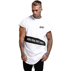 Vêtements en gros, t-shirt respirant en jersey de coton/fibre de bambou, grandes tailles pour hommes, nouvelle collection, vente chaude - Product Image 4