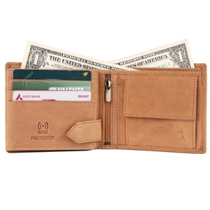 Excellent Quality Genuine Cowhide Leather <b>Men's</b> <b>Purse</b> with Bifold Design Multiple Card Slots for Business and Travel For Sale - Product Image 4