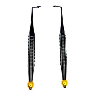 Ensemble de Syndesmotomes Droit-Gauche 4mm en Acier Inoxydable à Source d'Alimentation Manuelle pour Extraction Dentaire Atraumatique par Dentavex - Product Image 1