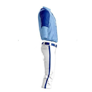 Maillot de baseball personnalisé Econex Sports avec logo, unisexe, 100% polyester respirant, taille adulte, numéro 24, impression par transfert thermique - Product Image 2
