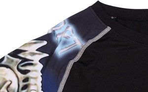 Professional Grade <b>Mens</b> <b>Compression</b> <b>Shirt</b> With Breathable Mesh Panels Moisture Wicking Fabric And Custom Logo Options - Product Image 4