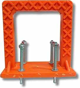 Équerres de positionnement d'angle à 90 degrés en PVC pour marches de type ancre 160x170 10/12mm, pinces d'angle droites pour le travail du bois - Product Image 4