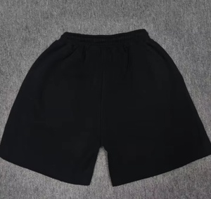 USA Brand Streetwear Puff Print Wholesale Premium 1:1 Worsted 100% Cotton Heavyweight Thick Anti-UV Drawstring Casual Shorts - Product Image 3