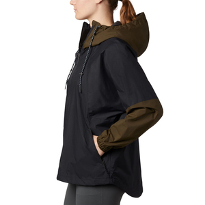 Nouvelle Veste Coupe-Vent à Capuche pour Femme, Style Utilitaire, Manches Longues, Blocs de Couleurs Contrastées, Idéale pour l'Automne - Product Image 3