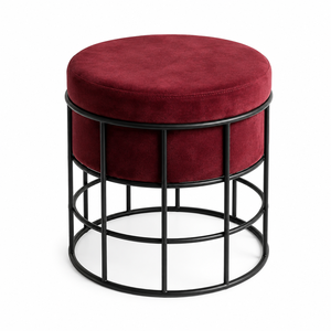 Modern Accent <b>Stool</b> Contemporary Accent <b>Chair</b> Decorative Seating Furniture Stylish Home Living Room Bedroom - Product Image 1