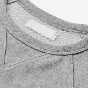 Service OEM – Sweat-shirt homme 100 % coton, dernière conception, couleur unie, basique, manches longues, col rond, personnalisable, grandes tailles - Product Image 6