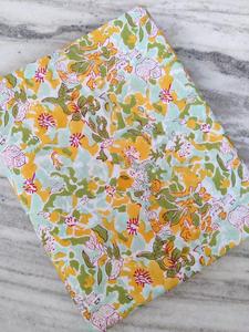 Pure Cotton Fabric Hand Block Printed Lightweight Soft for Womens Dresses Jaipur Printed Cotton Fabric Custom Printed Supplier - Product Image 2