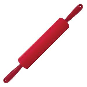 Rouleau à pâtisserie en bois rouge pour roti, chapati, pizza, paratha et la pâtisserie quotidienne en cuisine, avec une finition lisse et une prise en main confortable - Product Image 6