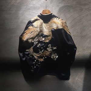 เสื้อแจ็คเก็ตวาร์ซิตี้ผู้ชายแบบลำลองสั่งทำพิเศษ คอตั้ง คุณภาพพรีเมียม มีให้เลือกหลายสี - Product Image 1