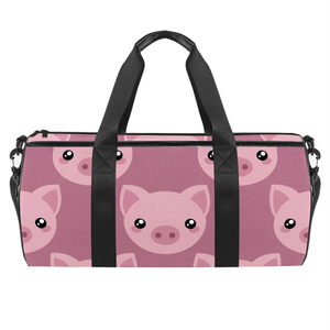 Modern Galaxy Geometric Pattern Polyester Duffle <b>Bag</b> with Adjustable Strap Zipper Closure <b>20L</b> Capacity for Unisex Sports Use - Product Image 3
