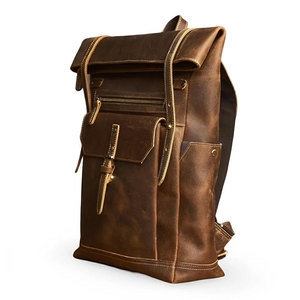 Mochilas de Cuero de Color Sólido, Última Llegada, Temporada Invierno 2026, Más Vendidas, Precio Competitivo, Mochilas de Cuero Genuino - Product Image 6