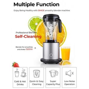 Frullatore per Smoothie ad Alta Potenza 1500W con 10 Velocità per Preparazioni Rapide e Facili - Product Image 4