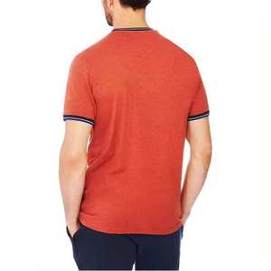 Camisetas de Hombre de Alta Calidad, MOQ Bajo, Tallas Grandes, Personalizadas con Marca, Camisetas Ringer Estampadas de Algodón, Camisetas Ringer Blancas al por Mayor - Product Image 2