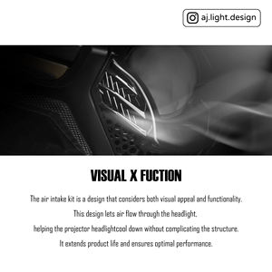 AJ LIGHT DESIGN Faro Delantero LED RGB de Haz Amplio y Alta Luminosidad, Lámpara de Proyección de 3 Pulgadas, Resistente al Agua, Hecho en Taiwán, Garantía de 12 Meses - Product Image 2