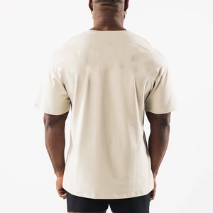 Camiseta de Algodón para Hombre, de Lujo, para Verano, Deportiva, Holgada, Transpirable, para Gimnasio, Uso Diario, Estilo Urbano, con Tela Premium de Alta Calidad - Product Image 2
