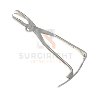Pinzas Ortopédicas para Sujeción de Huesos Bishop de 12.5 Pulgadas con Mordaza Ajustable de Trinquete, Acero Inoxidable Premium Reutilizable de Blush Surgical - Product Image 5