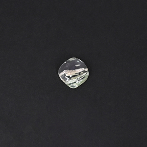 Pierre précieuse en verre Aqua Crackle, forme coussin, 2,20 carats, 9 mm - Product Image 4