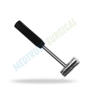 Martillo Quirúrgico de Nylon de 30 mm de Diámetro, 10 Pulgadas (250 mm), Martillo Ortopédico para Huesos con Cabeza de Nylon de un Solo Lado - Product Image 3