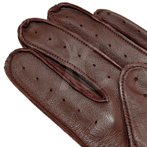 Guantes de moda de cuero genuino de primera calidad, cálidos para el invierno, suaves al tacto, con artesanía duradera para uso diario y actividades al aire libre - Product Image 4