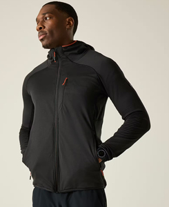 Chaqueta con Capucha Negra para Hombre, de Alta Calidad, Resistente al Viento, con Cierre, Corte Ajustado, Deportiva, Tejido de Poliéster, para Otoño, MOQ Bajo, 280 G, 2026 - Product Image 1