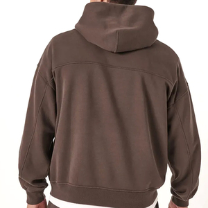 Bulk Production Custom Cotton Fleece Hoodies Wholesale OEM Manufacturer Private <b>Label</b> Heavyweight Pullover Supplier - Product Image 5