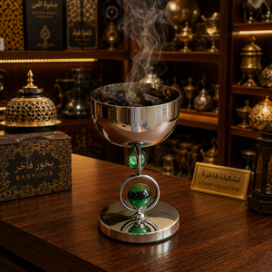 Decorative Wooden Metal <b>Oud</b> Burner Arabic Mabkhara Candle Incense Burner Modern Luxury Islamic Aromatherapy <b>Diffuser</b> Home Decor - Product Image 6