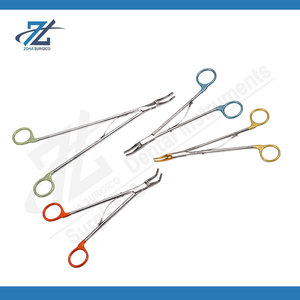 Pince à hémo-clip manuelle en acier inoxydable, applicateur de clips chirurgicaux réutilisable, instrument de chirurgie vasculaire de haute qualité - Product Image 3
