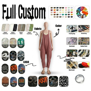 OEM New Arrival Sexy Cartoon Pattern Stylish Customized Premium Quality Women Jumpsuits Top Selling Pakistan Made Hot Sale 100% - Product Image 6