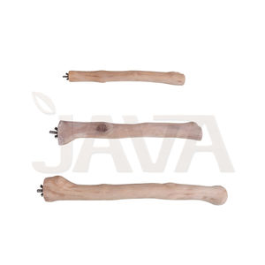 Juguete para Pájaros de Madera de Café, Ecológico, Ligero y Duradero, Hecho en Indonesia, Marca CW S MW - Product Image 1