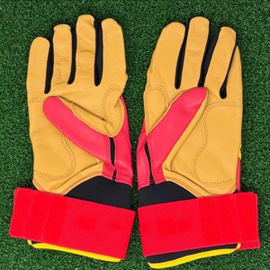 Outdoor Sports Safety <b>Gloves</b> Polyester/Cotton Full Finger Waterproof Pink Yellow Non-Slip Hook Loop Closure Unisex All Seasons - Product Image 2