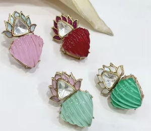 Elegant Zircon Diamond <b>Small</b> Earrings Fashionable Elegant Women Earrings with Zircon Stone Party Wear for Parties - Product Image 2