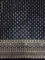 Tissu en velours brodé indien, tissu en velours brodé de luxe pour Abaya, Kaftan, robe de mariée, vente en gros pour les marchés d'exportation