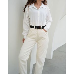 Ceinture en tissu tressé Elenis de Mia K - Product Image 6