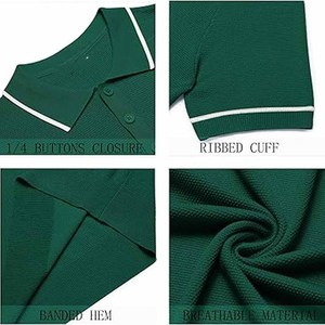 Polo para hombre estilo algodón con cuello, corte ajustado, moda urbana, polo de rugby fabricado por Dress Sports - Product Image 6
