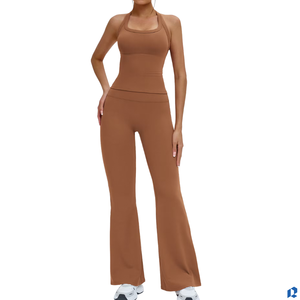 Ensembles de yoga haut de gamme pour femmes, hommes et enfants, vêtements de sport personnalisés, recyclables, résistants à l'eau, respirants, extensibles, ensembles de fitness sans couture - Product Image 3