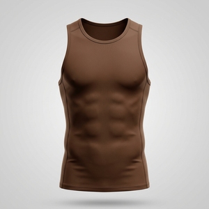 Débardeur de sport respirant pour homme 100 % polyester à séchage rapide, idéal pour l'entraînement et la course en extérieur - Product Image 5
