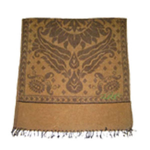 Écharpe en viscose jacquard de luxe, style Jamvar, unie, douce, chaude, élégante, ethnique, pour l'hiver, pour femmes et hommes - Product Image 2