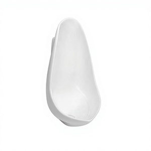 URINARIO DE CERÁMICA MODERNO PARA MONTAR EN LA PARED, PARA HOMBRES, PARA HABITACIONES DE BAÑO DE HOTELES Y ESCUELAS, PORTÁTIL, 280X250X530mm - Product Image 2